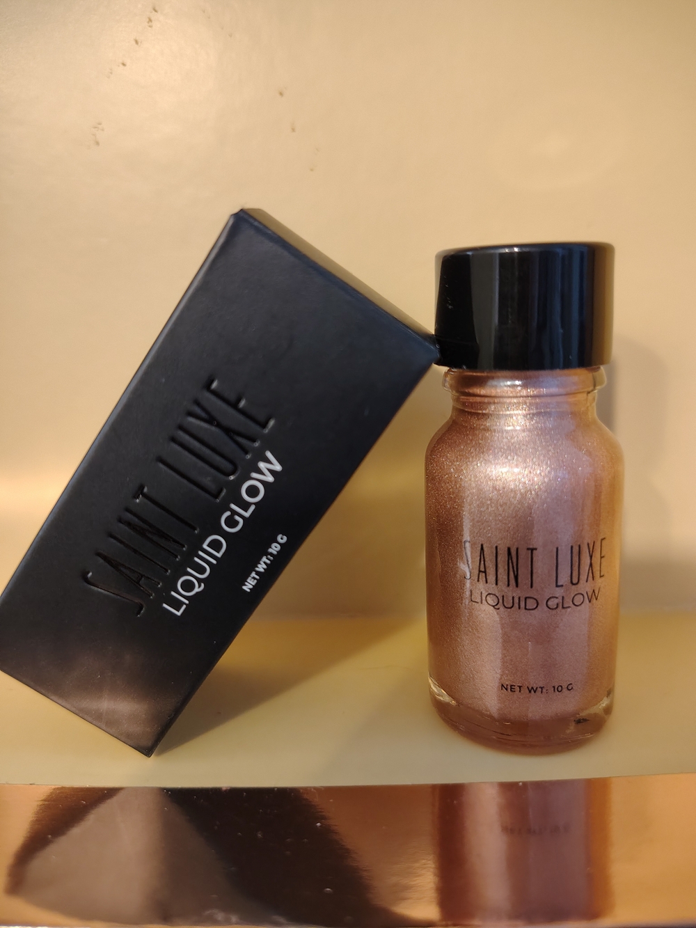 Saint Luxe - Liquid Glow Illuminating Highlighter - Rose Gold NIB